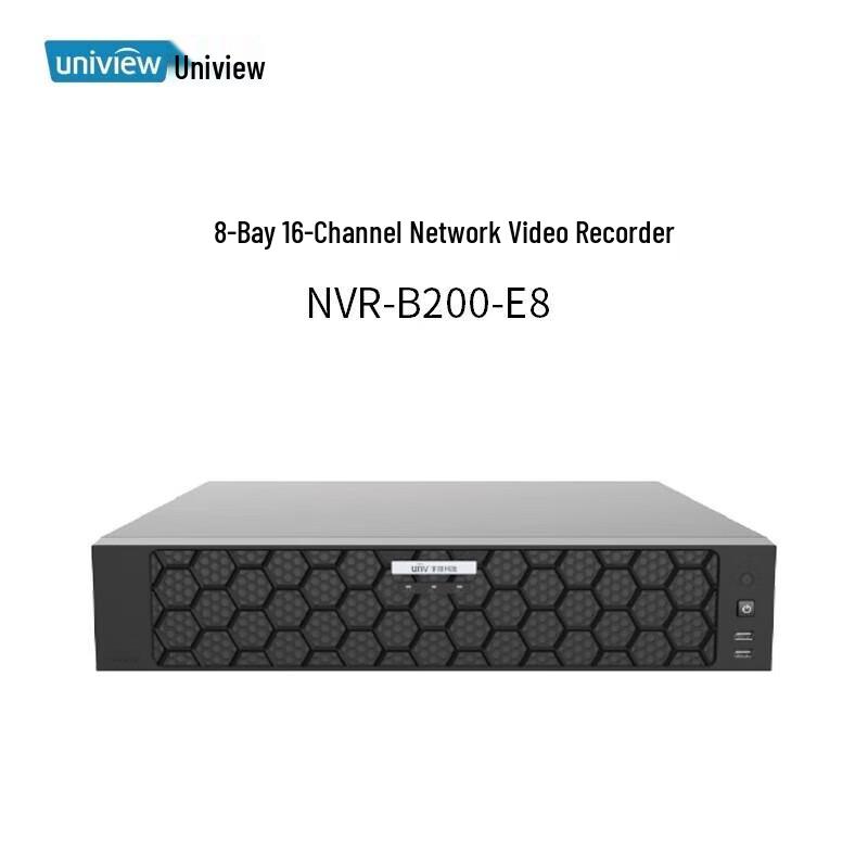 

Uniview 8-Bay 16-Channel Network Video Recorder CN plug (adapter included)