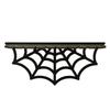 Arachnid Web WallMounted Shelf DarkThemed Gothic Black for Goths, Collectors,