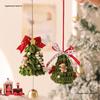 2025 Christmas Ornament Set: Tree Decorations, Bells, Door Wreath, & Small Car Hangings