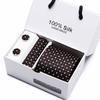 Gift Box Five-Piece Tie Men'S Formal Wear Business Casual Wedding Groom Bow Tie Square Scarf