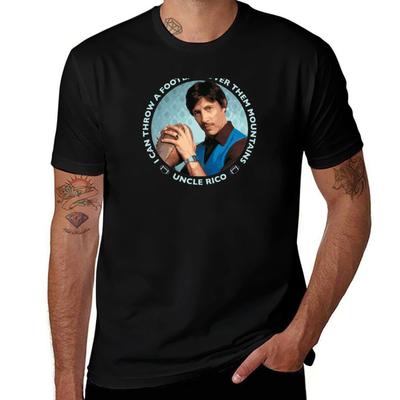 Napoleon Dynamite Uncle Rico Football Tshirt Comfortable Daily Wear Tee