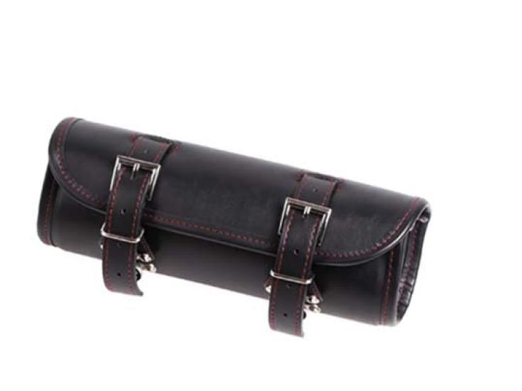 DEGNER Nylon Tool 1 Liter NB-89 Bag, Black-Red,