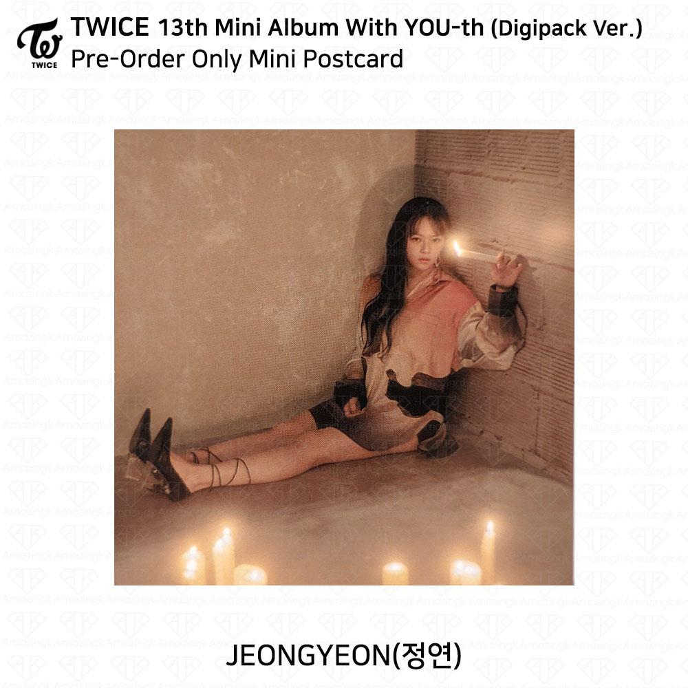 Twice 13. Mini-Album mit YOU-th Youth Photocard Poster Film Sticker Jeongyeon KPOP K-POP