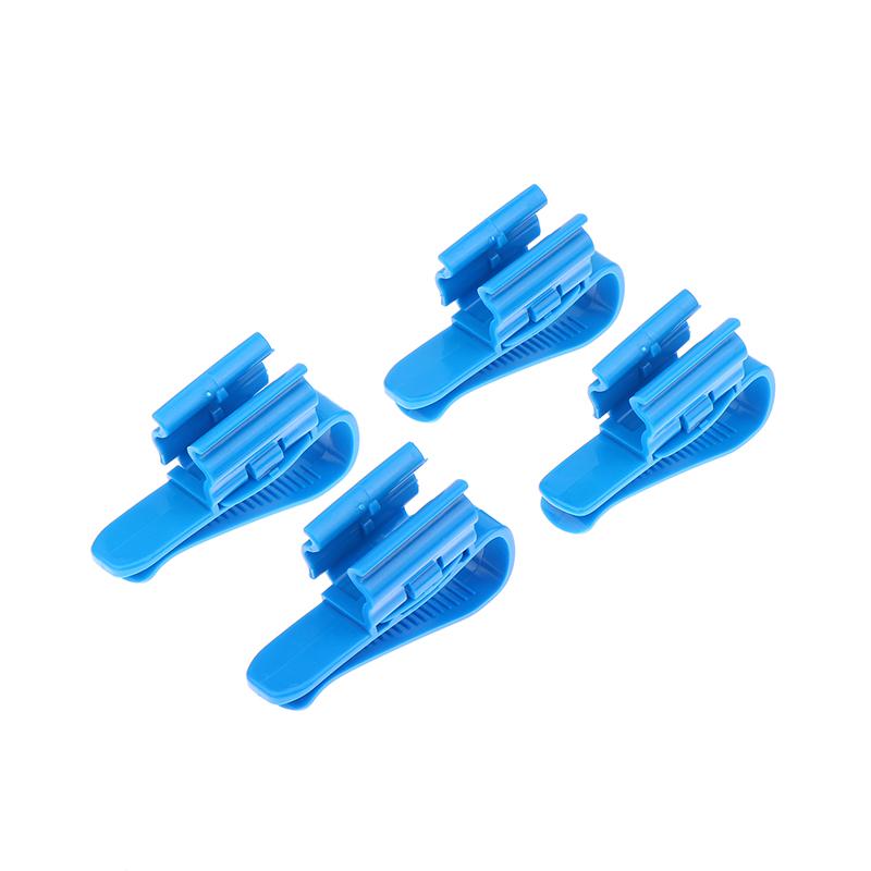 4Pcs Aquarium Filtration Water Pipe Filter Hose Holder Home Brew Bucket Clip Syphon Tube Flow Control Wine Beer Clamp Fish Tools