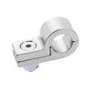 2pcs/pack Billet Aluminum Line P Clamps Clips To Suit: I.D. 7.9MM 5/16'' Tubing Line Autoparts Blue/Red/Black/Silver/Purple