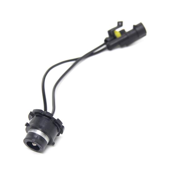 2Pcs D2S/D4S Lamp Holder Converter HID Bulb Socket Conversion Adapter Cables