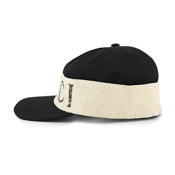 Used New Gucci GUCCI Cap Logo Headband Black Black White White