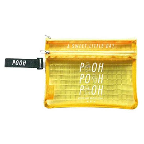 Sunstar Stationery Disney Pencil Character S1421336 Case, Clear, Star, Pooh,