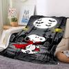 1Pc Snoopy Witch Halloween Night Blanket Soft And Comfortable Casual Warm Camping Travel Christmas Halloween Gift M91799