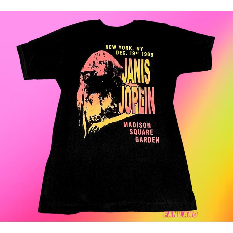 New Janis Joplin York 1969 Classic Rock Mens Vintage Concert T shirt