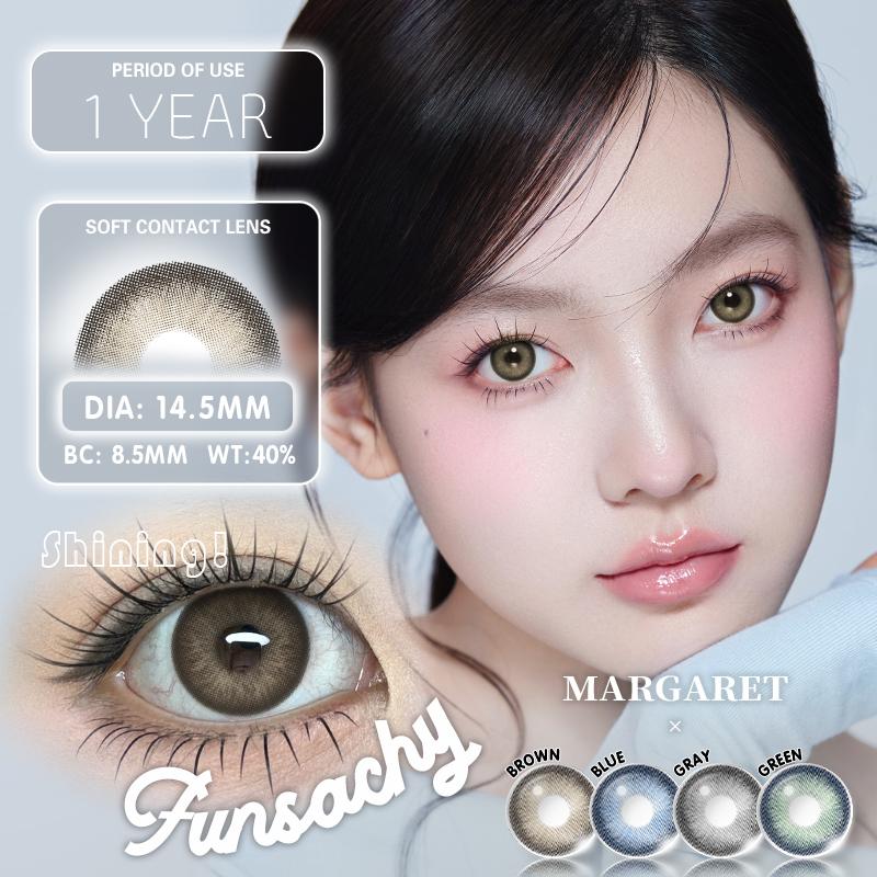 FUNSACHY Colored Lenses 1pair Brown Natural Eye Makeup Contacts Gray Pupils Blue Green Lens Yearly Fashion Cosmetics SoftLens