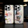 Custodia per Telefono beabadoobee Beatopia Per iPhone 17,16,15,14,13,12,11,Pro Max,Plus Copertura Candy Argento