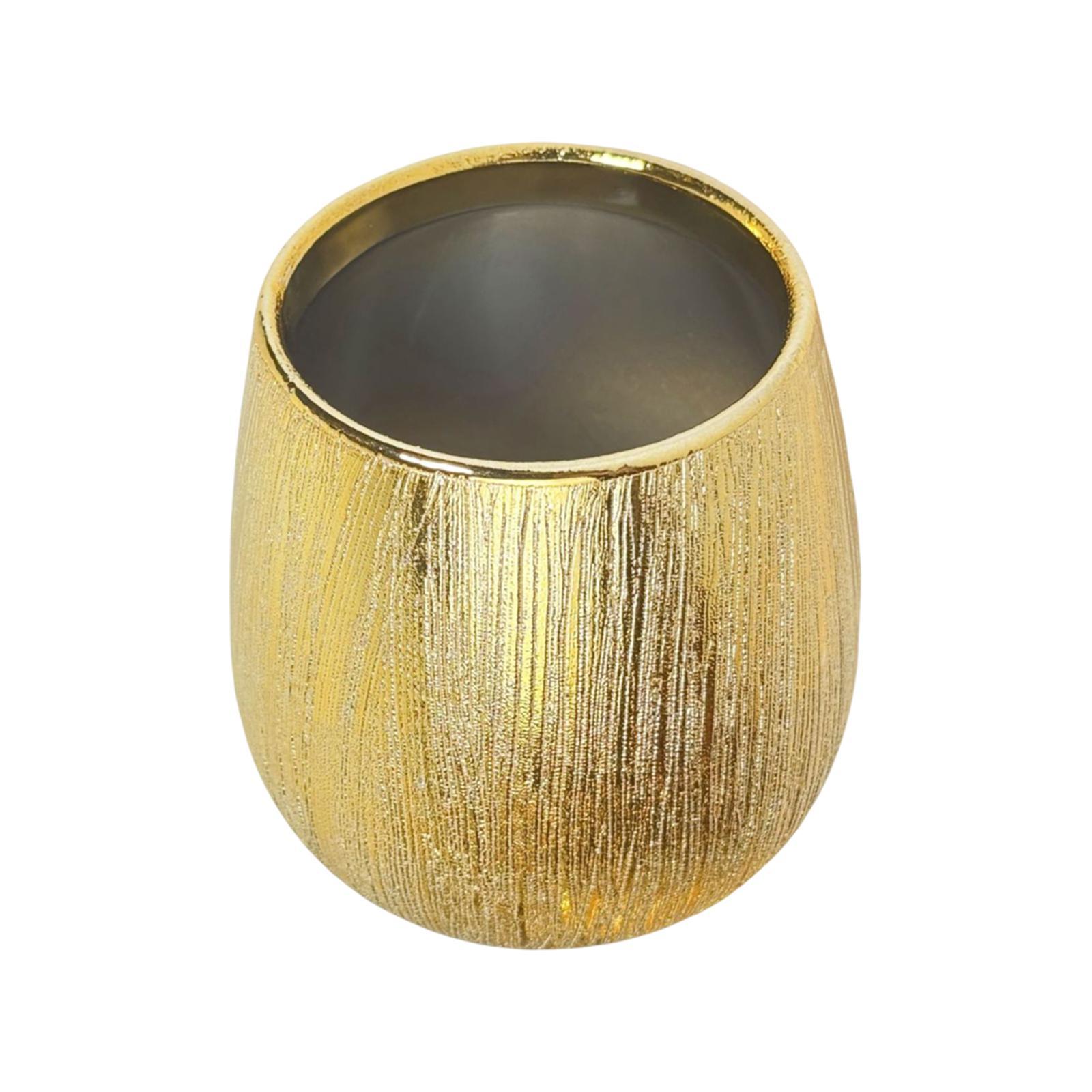 Toothbrush Toothpaste Holder Bathroom Counter Organizer Drink Cup Multipurpose Reusable золотой