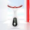 EMS-Mikrostrom-Gesichts-Hals-Massagegerät 7-farbiges LED-Licht Hautstraffung Lifting Anti-Aging Schönheitsinstrument