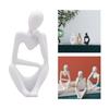 Modern Abstract Statues Sculpture Resin Artistic Thinker Figure Thinking Man Figurines Desktop Decorations Home Office Decor
