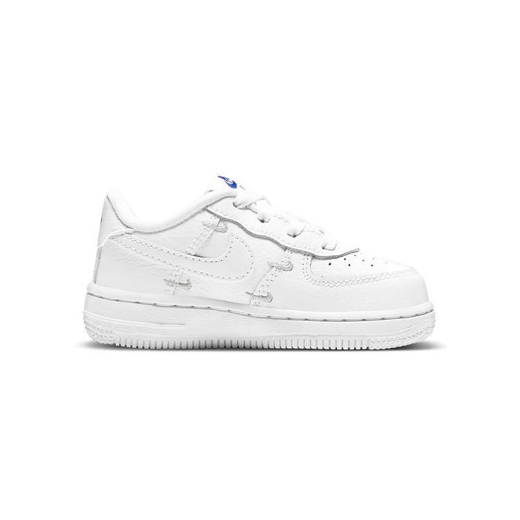 Nike Air Force 1 Lv8 Non-Slip Durable Low-Top Skate Shoes Baby Sneakers White CT4400-100