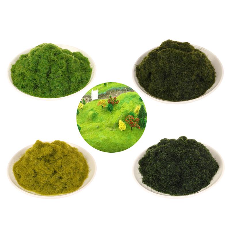 3/5Mm Grass Flock Powder For Artificial Terrain Game Landscape Accessories Fake Grass Sand Table Model Railway Layout