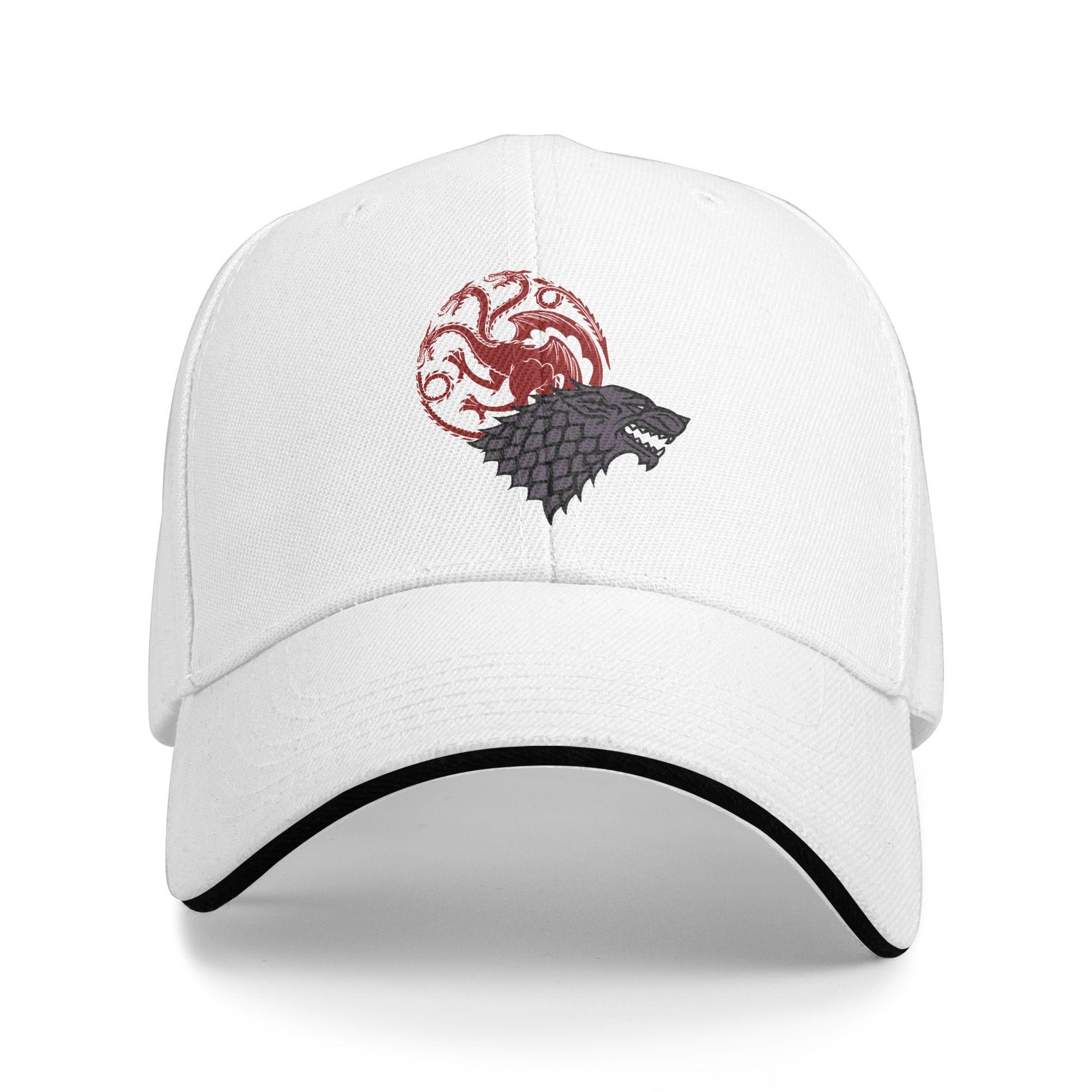 Strong Game Of Thrones House Targaryen Sigil Sun Baseball Cap Summer Fashion For Couple Women Outdoor Sport Baseball Caps One Size