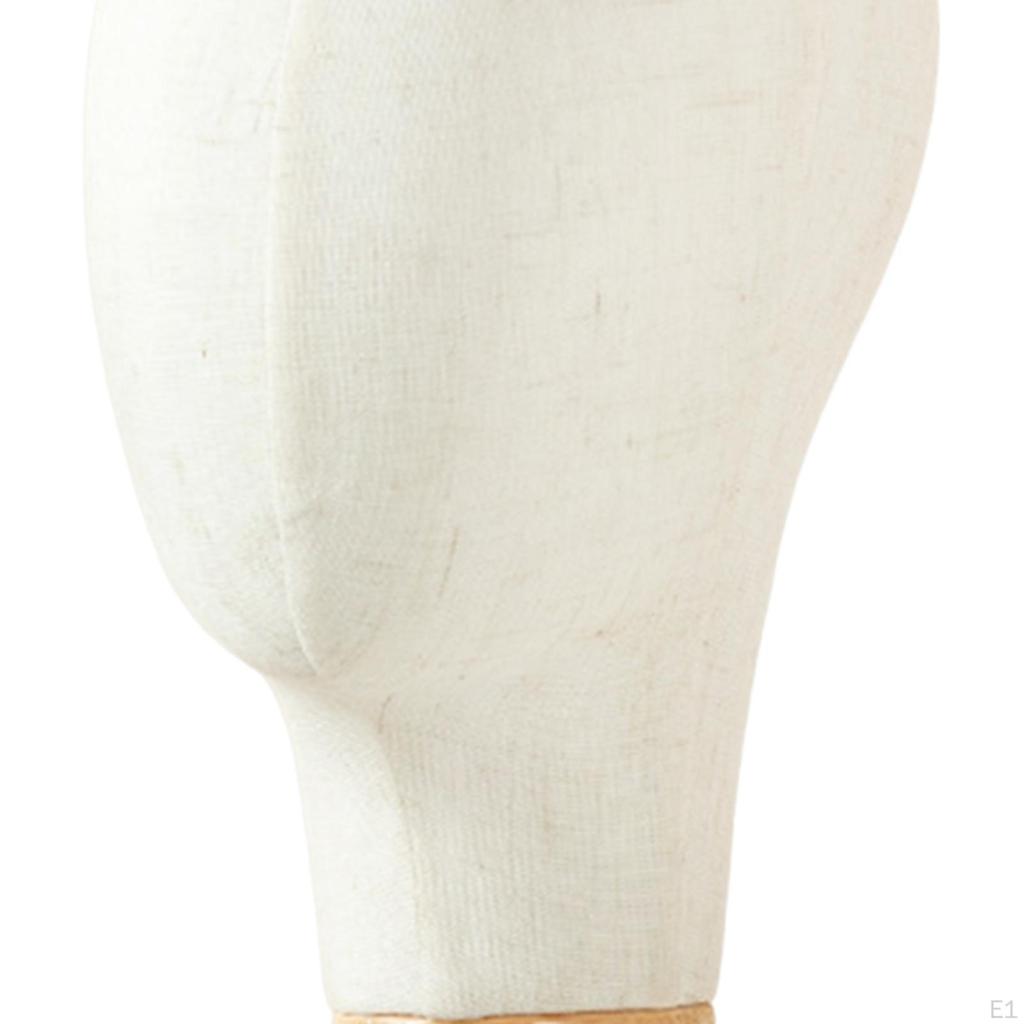 Canvas Mannequin Head Display for Wigs And Hats In Home Or Salon