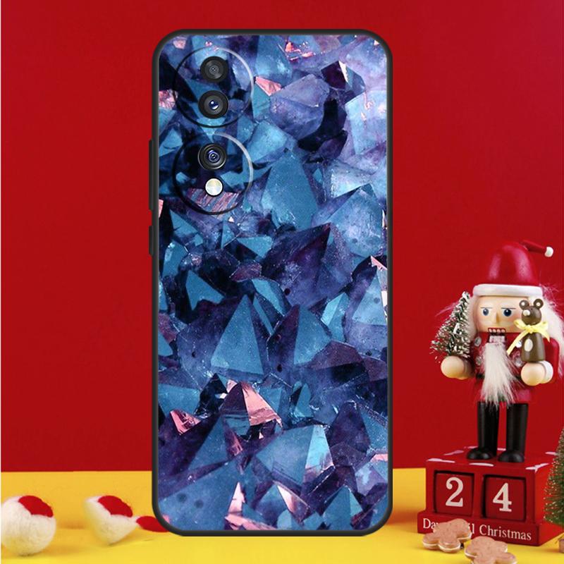 Crystal Diamond Pattern Case For Honor 90 70 50 Magic 6 Lite Magic 5 Pro Honor X6a X7a X8a X9a X8 X9 X8b X9b Case