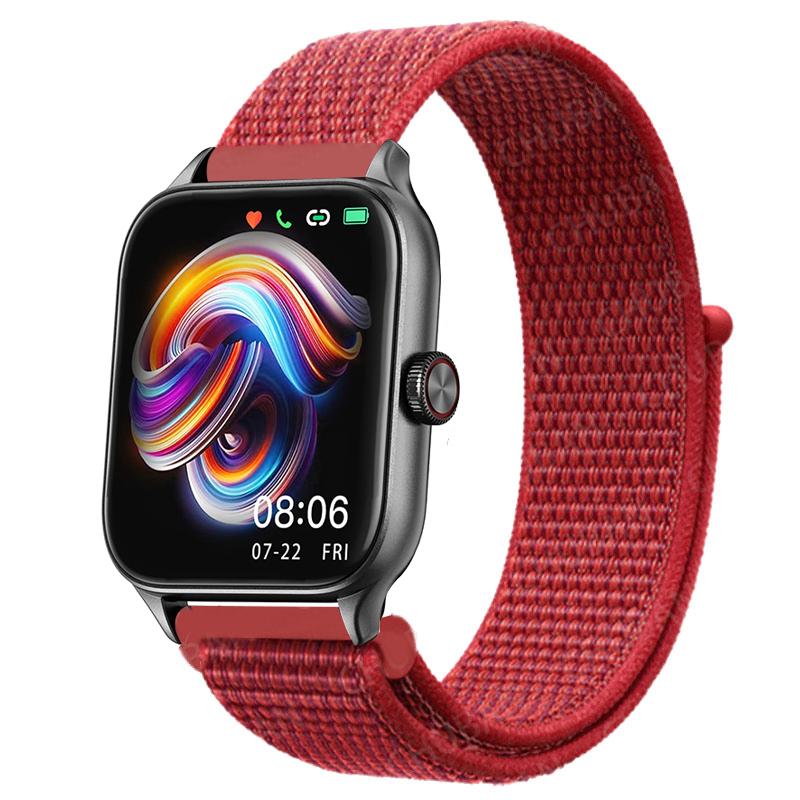 20mm 22mm Nylon Bandje voor Amazfit Balance 2 1/GTR 4 3 Pro 47mm/Bip 6 5 Sport Horlogeband Correa voor Amazfit Active 2/GTS 4 3 Riem