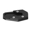 Motorcycle Side Stand Base Extension Enlarger AntiSlip Kickstand Fit for R1200RT 20142018(Black )