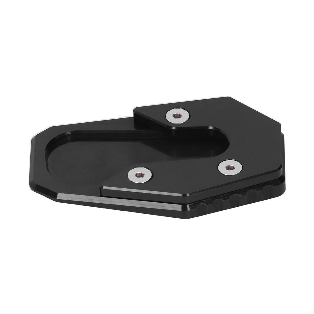 Motorcycle Side Stand Base Extension Enlarger AntiSlip Kickstand Fit for R1200RT 20142018(Black )