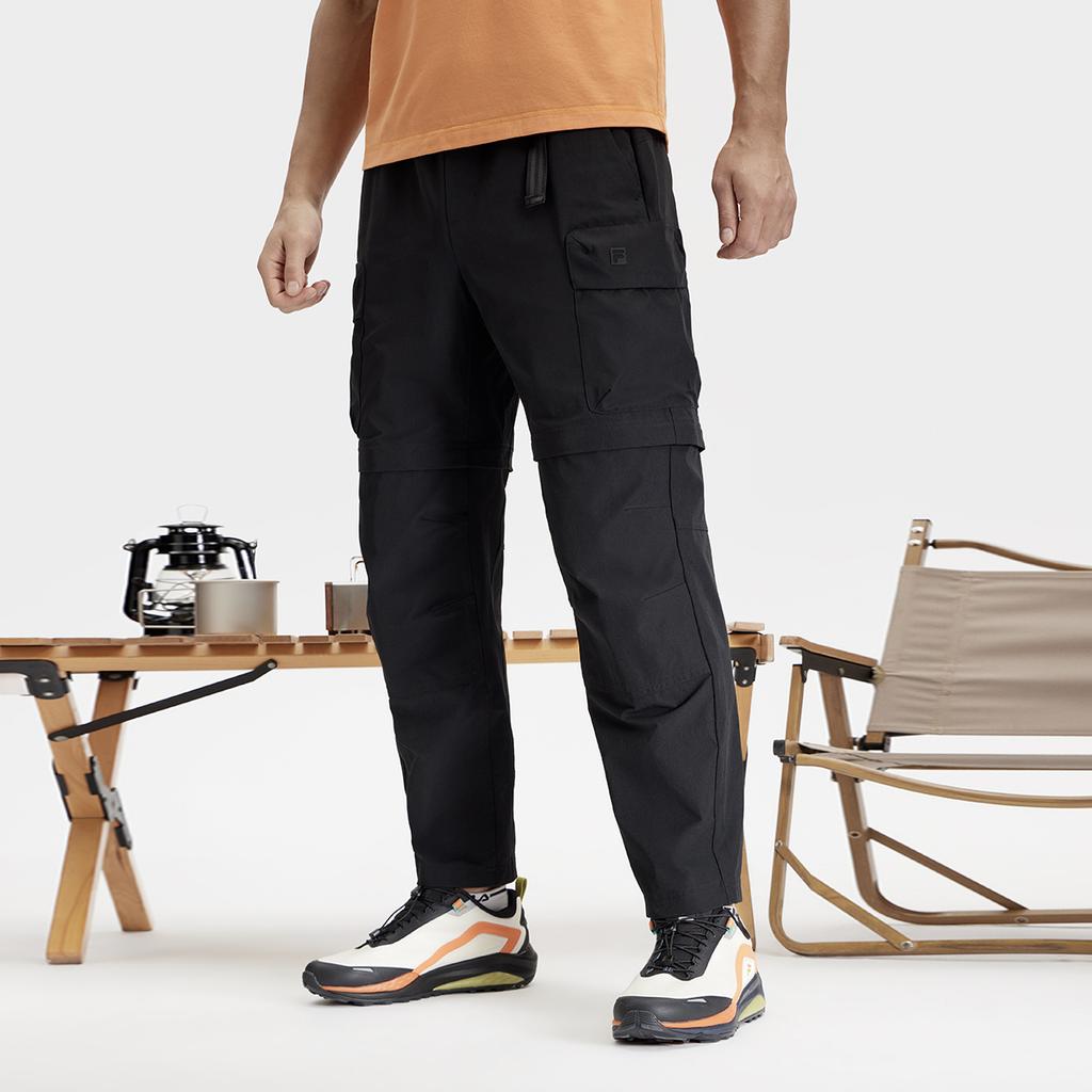 New FILA Casual Pants Men's Pitch Black A11M417804F-BK