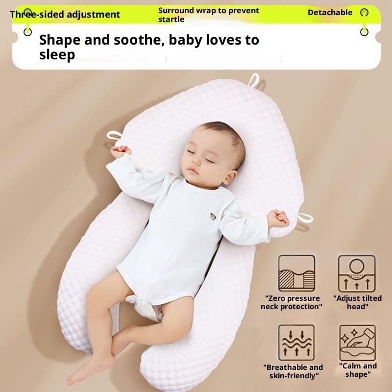 Baby Pillow Infant Memory Pillow Head Shaping Pillow For Baby Prevent Flat Head Ergonomic Pillow