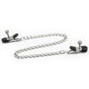 Silver Chain Nipple Clamps for Women - Erotic Female Masturbation Device without Bells