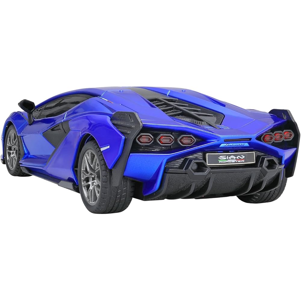 Lamborghini 1/24 R/C Sian Blue Remote Control Car Model Scale Vehicle