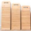 Washing Thicken Anti-slip Bamboo Durable Washboard Scrubboards Laundry Board Clothes Cleaning Tools