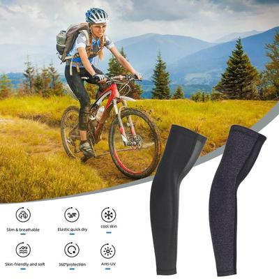 Mangas solares UV Guantes de ciclismo Cubierta de manga larga Protección Manguito Verano Brazo Sol Conducción Fresco I0Y1