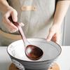 Tools Bamboo Wooden Rice Dessert Gadget Long Handled Soup Spoon Kitchen Cooking Utensil Scoop