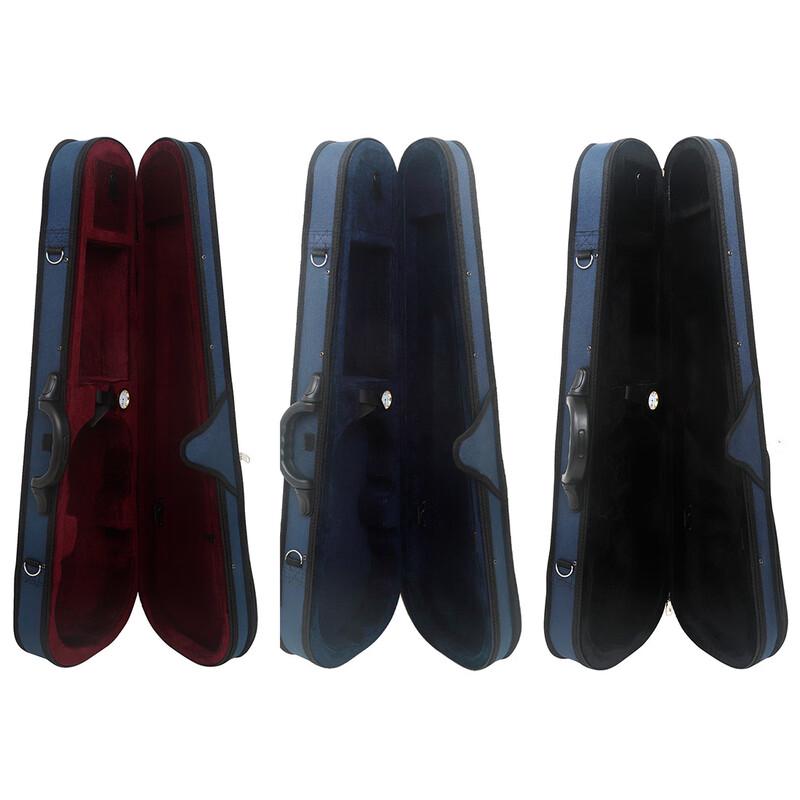 Triangular Violin Case with Hygrometer