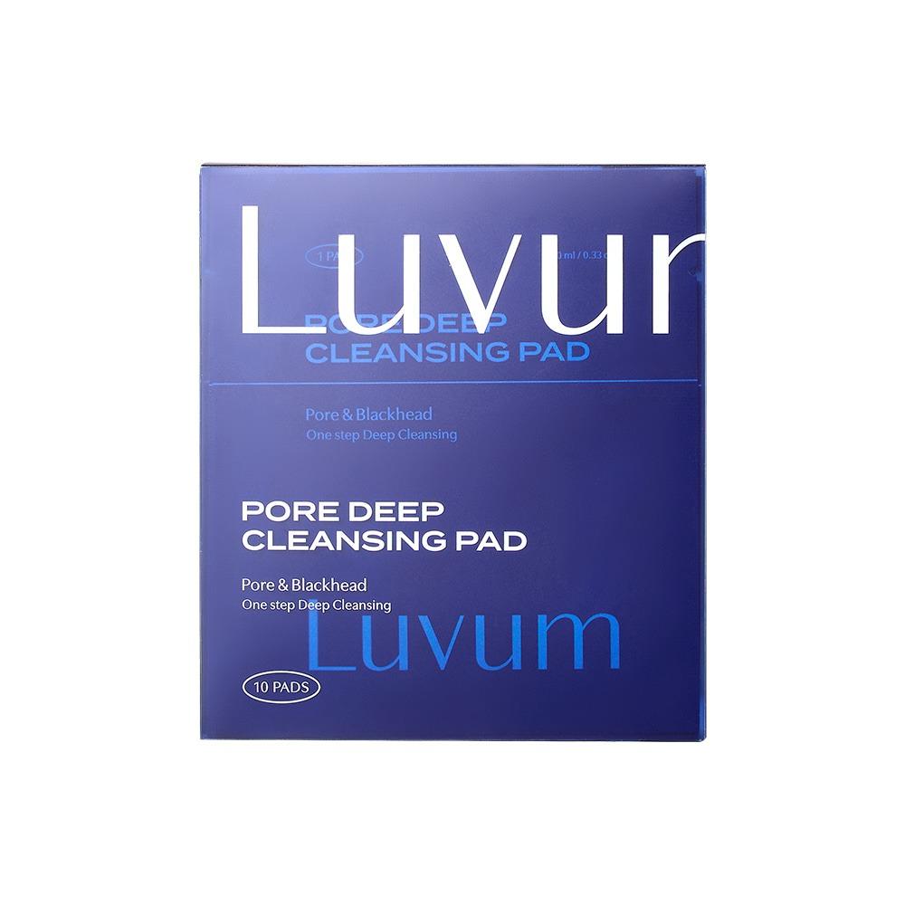 Luvum Pore Deep Cleansing Pad Clarifying Exfoliating 10ml 10ea Korean Skincare Daily Cleanser