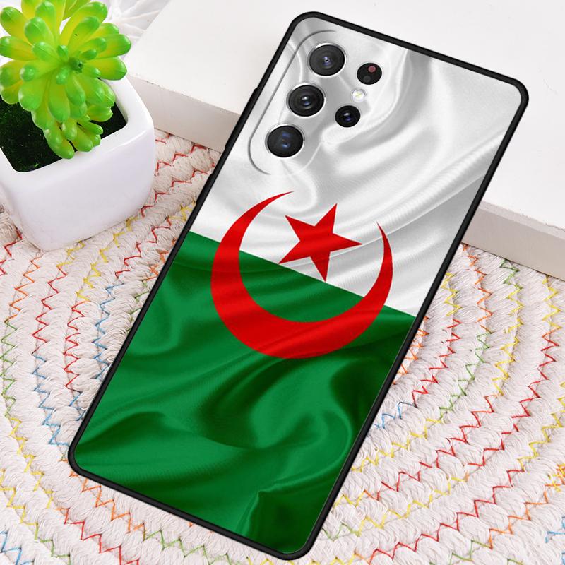 Algeria Flag Algerian Phone Case for Samsung Galaxy note 10 pro S26 Ultra S23 S24 FE S25 S21 S22 PLUS shockproof Cove