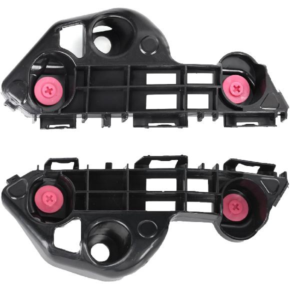 Front Bumper Bracket Compatible with Toyota Camry 2018-- Driver and Passenger Side Pair, Direct Fit for 52535-06210 52536-06210, OEM Quality ABS