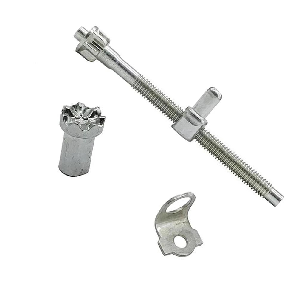 Chainsaw Maintenance 68 Mm Electric Saw Accessory Chainsaw Tension Adjuster Metal Screw Nut Efficient Cutting Adjustment