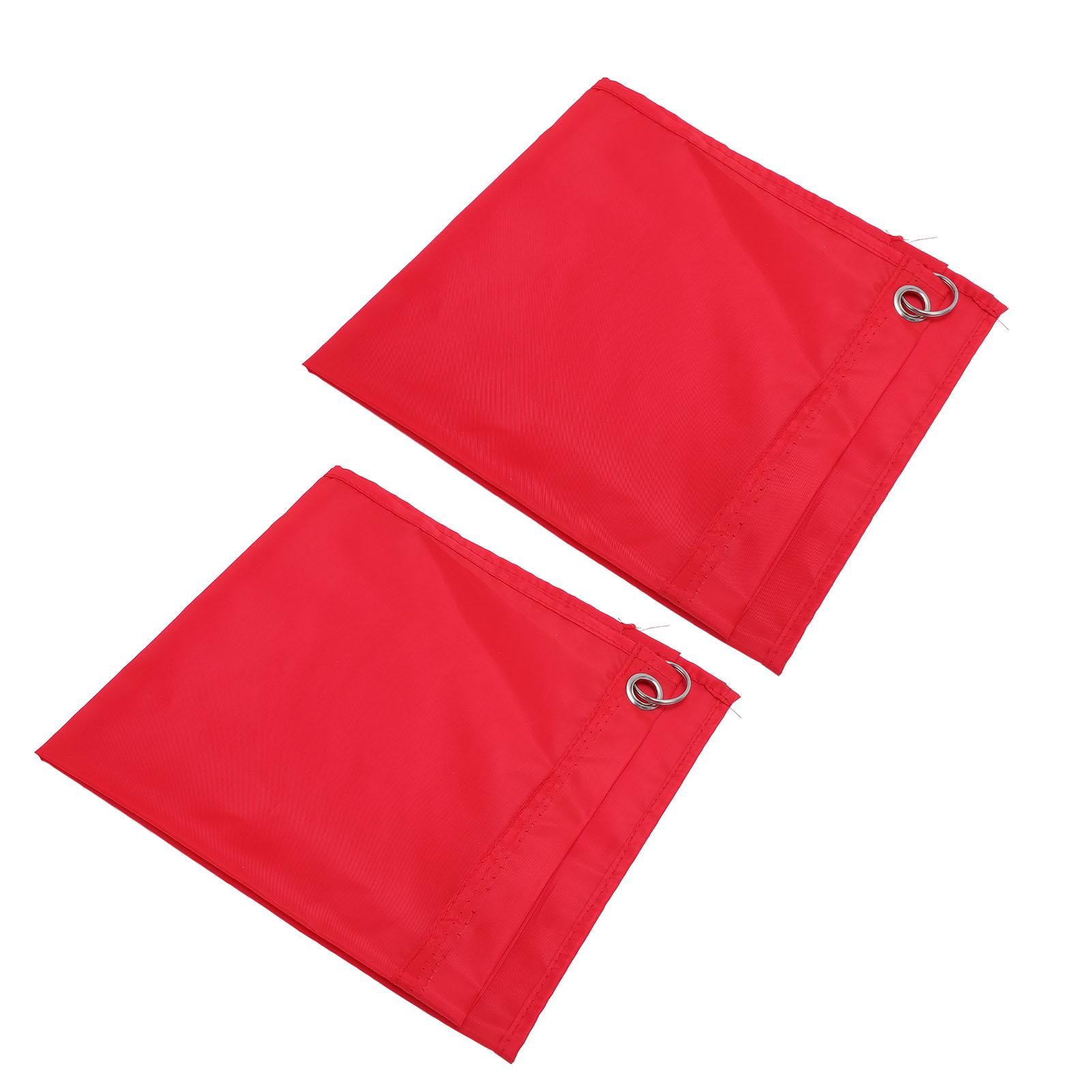 2PCS Horse Training Flag Abrasion Resistant Portable Equestrian Nylon Training Flag for Activity Entertainment