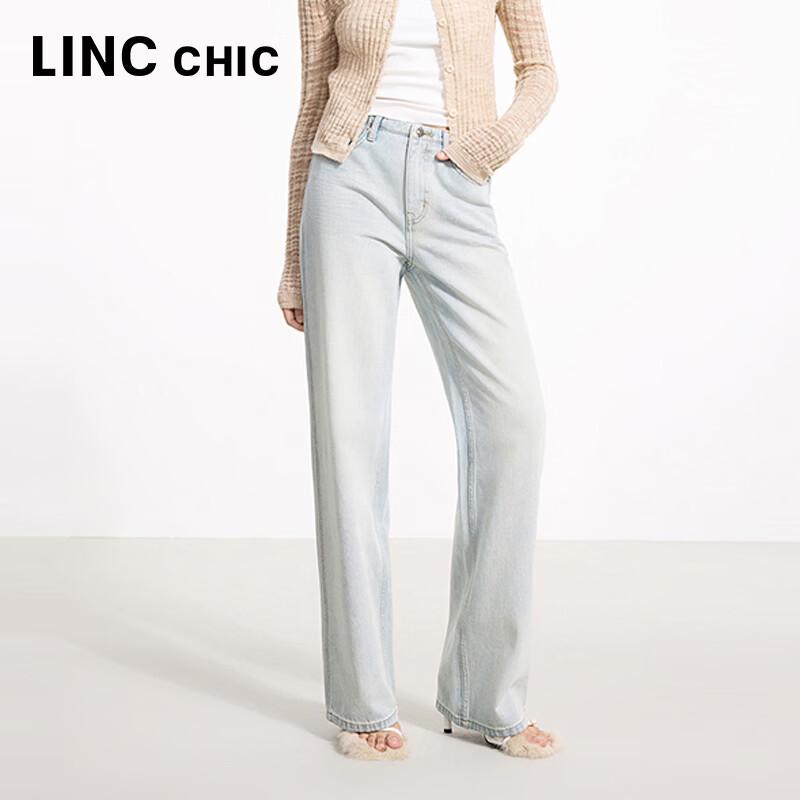 

Women s Retro Loose Straight Wide-Leg Cotton Jeans 27 (Fits under 120 jin)