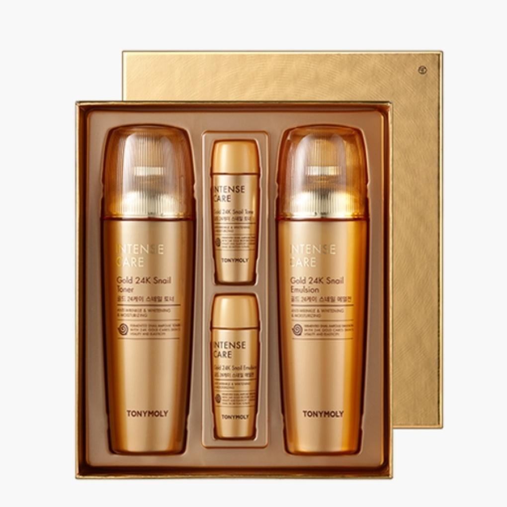 

Tony Moly Intense Care Gold 24K Snail Skincare 2-piece Set_