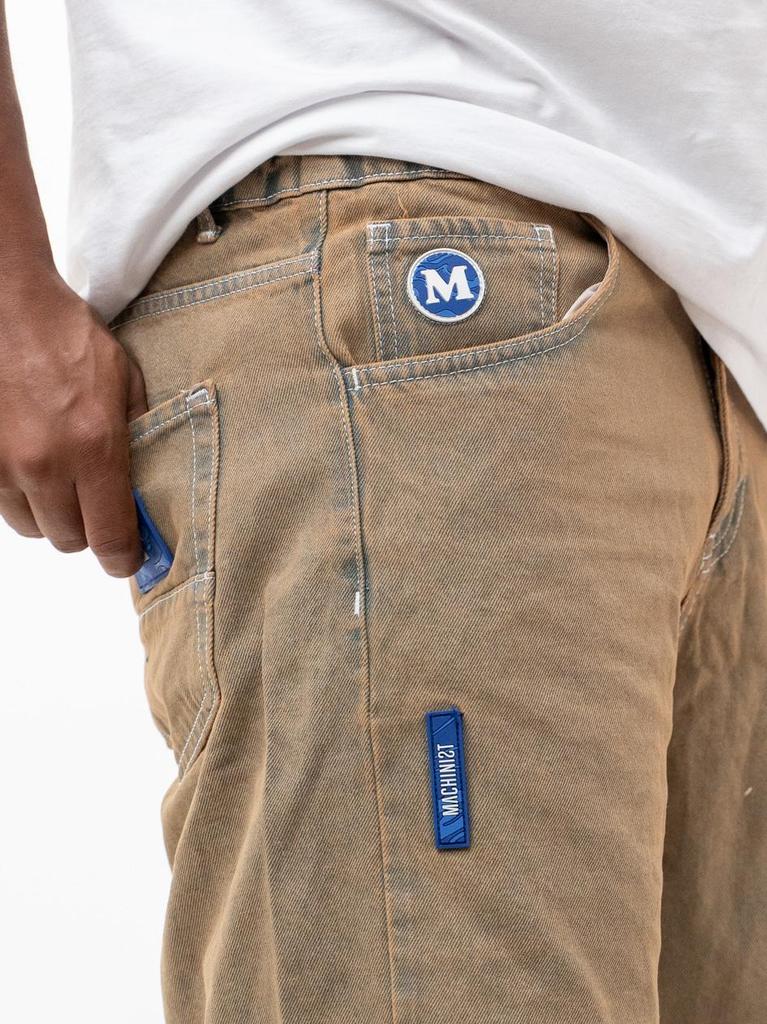 MyStars Blaue Basic Herren Jeansshorts 30