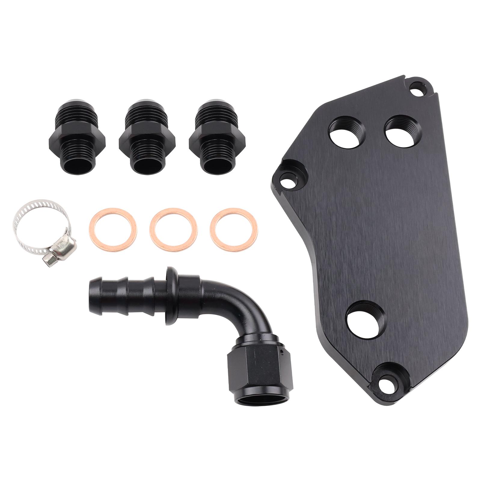 trans Oil Cooler Kit  AN10 fitting With Bracket For BMW N20 F30 F31 F35/N20 316i 320i 328i Oil Cooler conver
