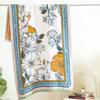 Neues weiches Baumwoll-Badetuch im ethnischen Stil mit Sonnengott - Hautfreundlich & Saugfähig