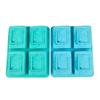 4 Holes Buddhas Portrait Silicone Mould Human Face Candle Molds Soap Molds Resin Casting Molds DIY Cake Making Supplies
