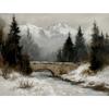 Minimal Landscape Vintage Winter Posters Tree Sketch Farmhouse Modern Prints Canvas Painting Wall Picture Home Living Room Decor