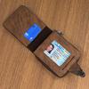 Herren Kurz-Reißverschluss-Geldbörse Business Retro Handtasche Münzfach Mehrere Kartenfächer & Große Kapazität Für Den Täglichen Gebrauch Münzbeutel
