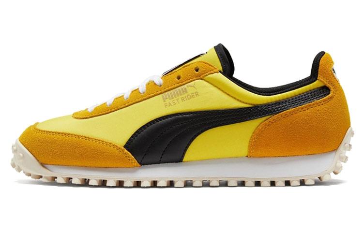 PUMA Fast Rider Low Top Running Shoes Yellow 371601-17 35.5
