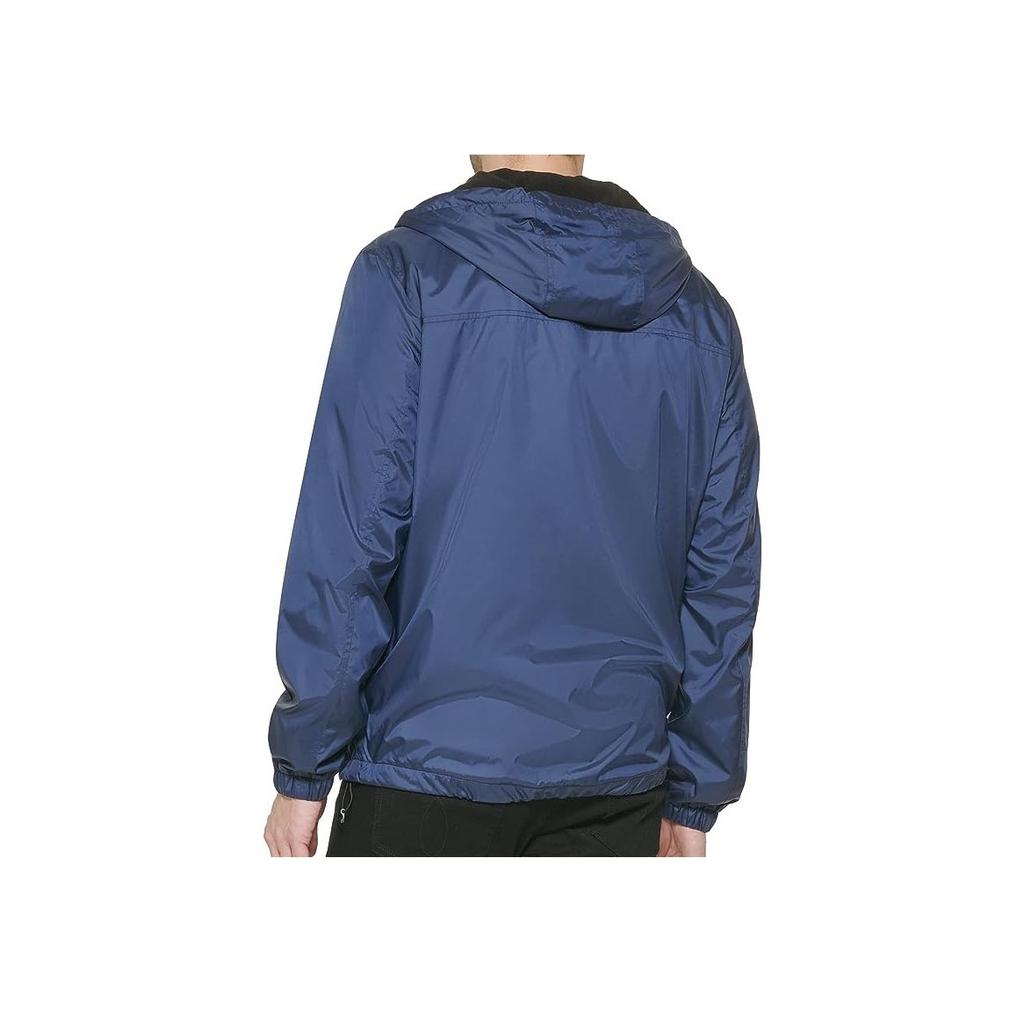 Calvin Klein Windbreaker Fashion Casual Hooded Zip Jacket Men Jackets Dark-Blue 1658724-NVY